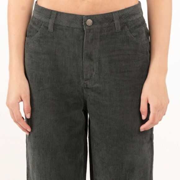Wide Leg Green Cords - Picture 3 of 5